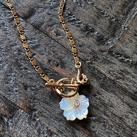 NEW FP x Luna Norte Mother Of Pearl Layering Necklace - Picture 6 of 9